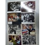 A very large quantity of cinema lobby cards in three cartons mostly mid-20th century in black and