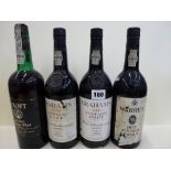 Port: Graham's Vintage Port 1980, 75 cl (x2); Warre's Vintage Port 1977, 75 cl (x1); and Croft