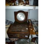 Five sets of vintage dominoes including ebony and ivory, two boxed wooden chess sets plus further