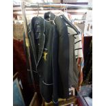 Gents' designer clothing including a Ralph Lauren Polo blazer, a Holland & Sherry suit, trousers and