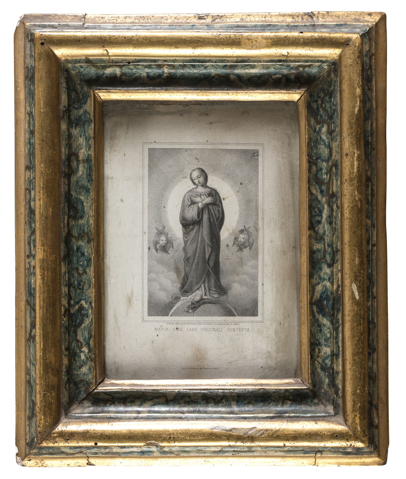 IMMACULATE CONCEPTION PRINT LATE 19TH CENTURY