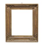 SWEPT GILTWOOD FRAME 19TH CENTURY