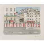 LITOGRAPH OF PARIS BY ORFEO TAMBURI