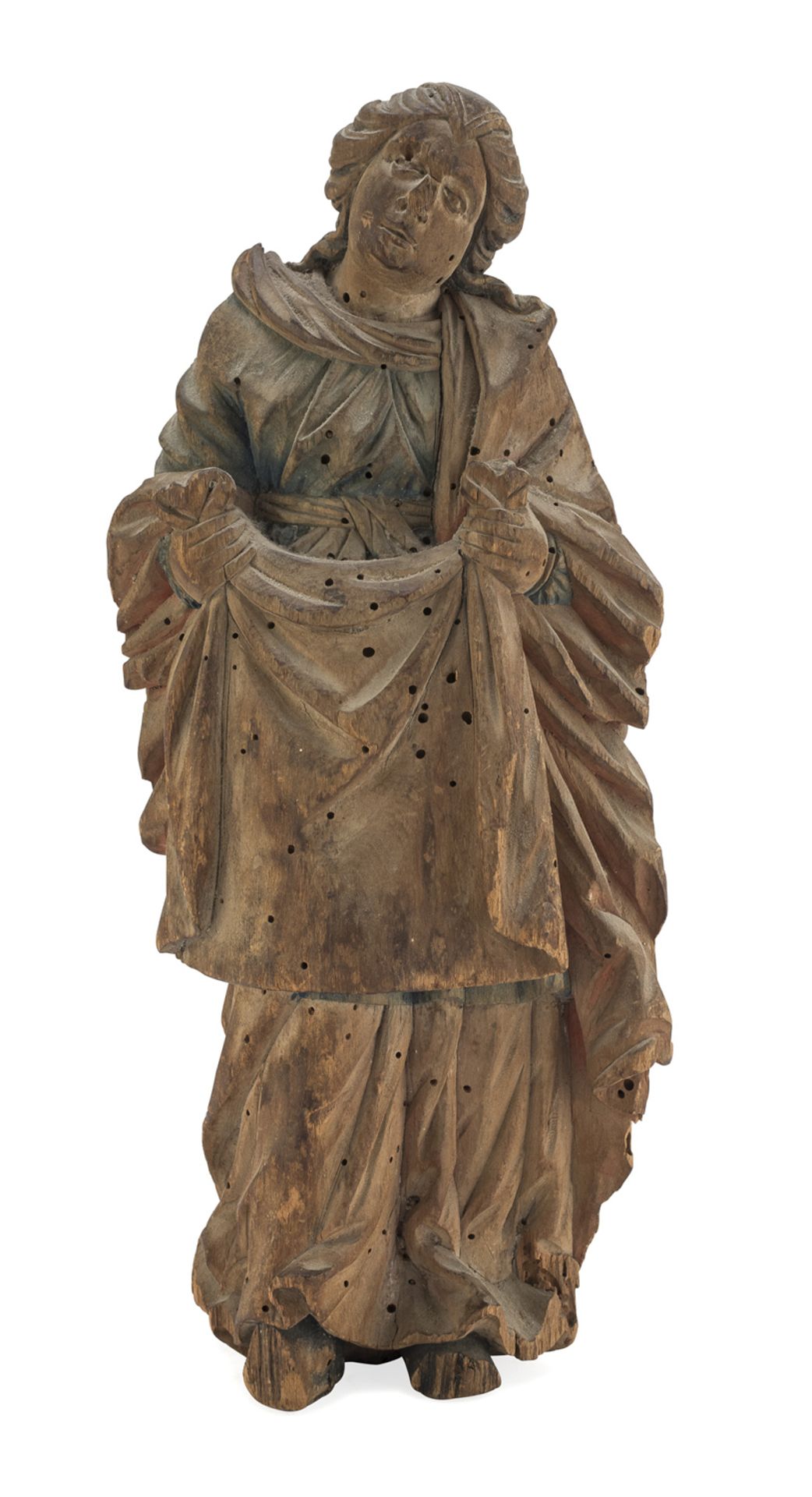 WALL SCULPTURE OF VERONICA CENTRAL ITALY 18TH CENTURY