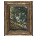 OIL PAINTING OF A LANDSCAPE SIGNED 'MARMO' 20TH CENTURY