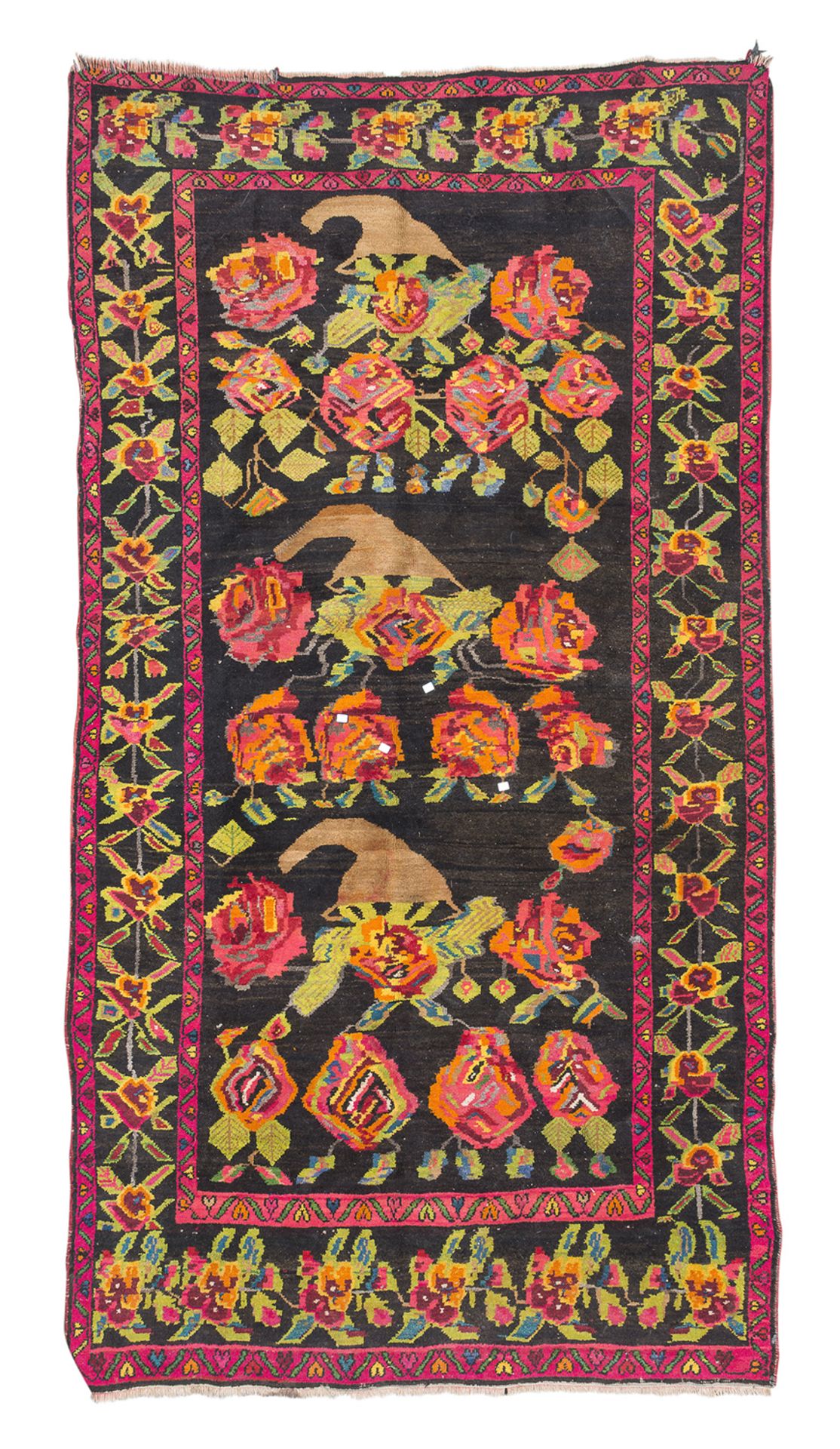 KARABAGH RUG OF WESTERN INSPIRATION 20TH CENTURY