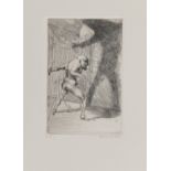 FOLDER OF ETCHINGS BY UGO ATTARDI