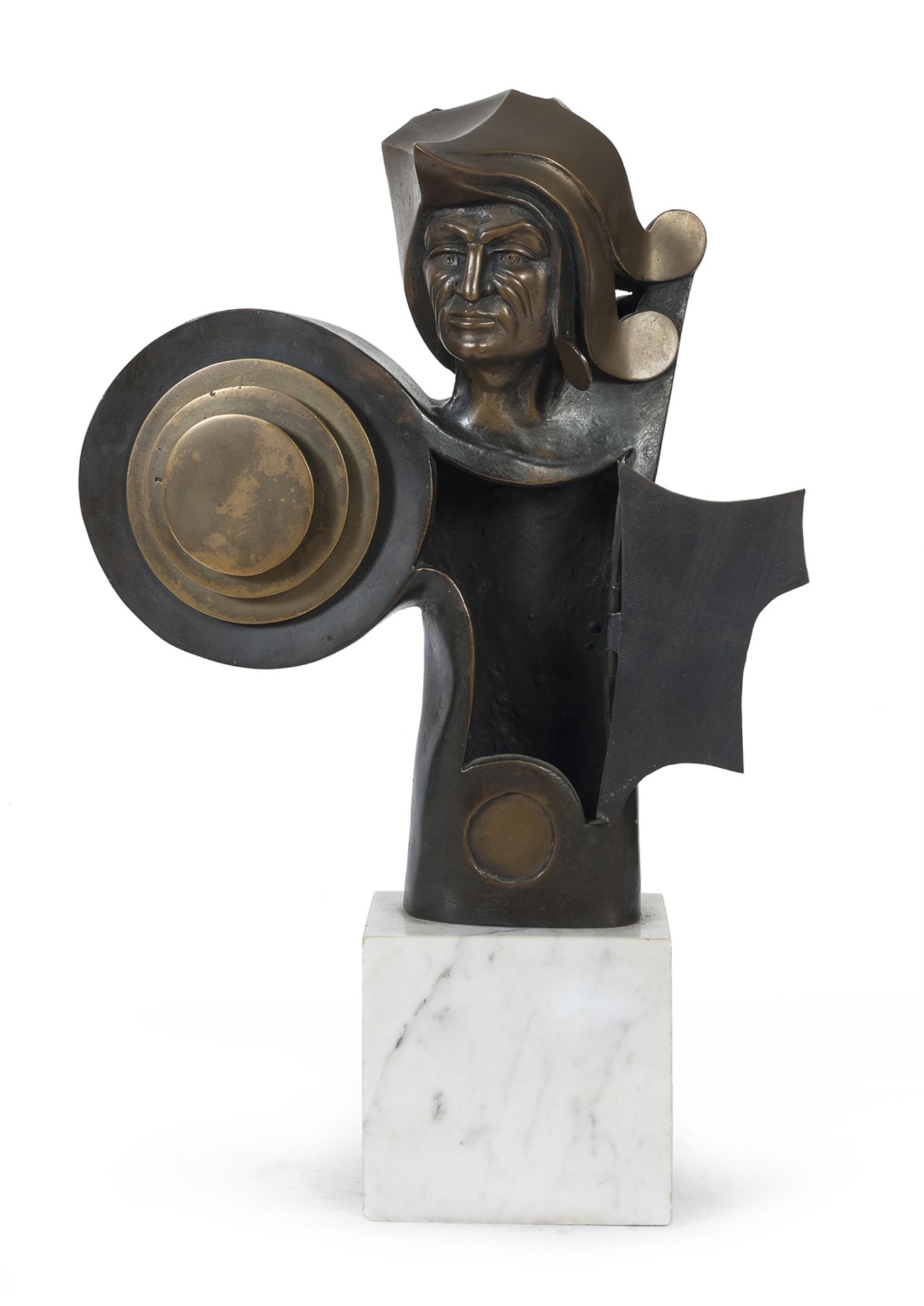 BRONZE SCULPTURE BY ANGELO CANEVARI (1930-2014) - Image 3 of 3