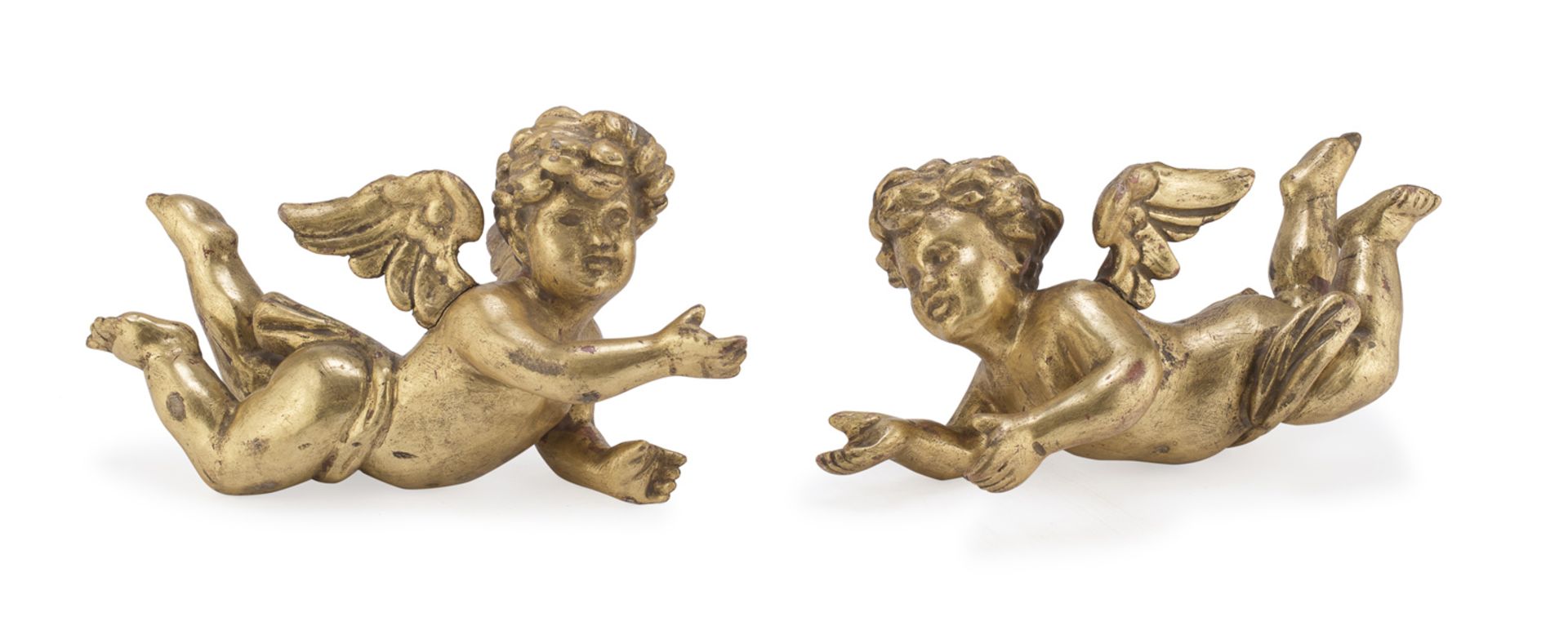 PAIR OF CHERUB SCULPTURES EARLY 20TH CENTURY