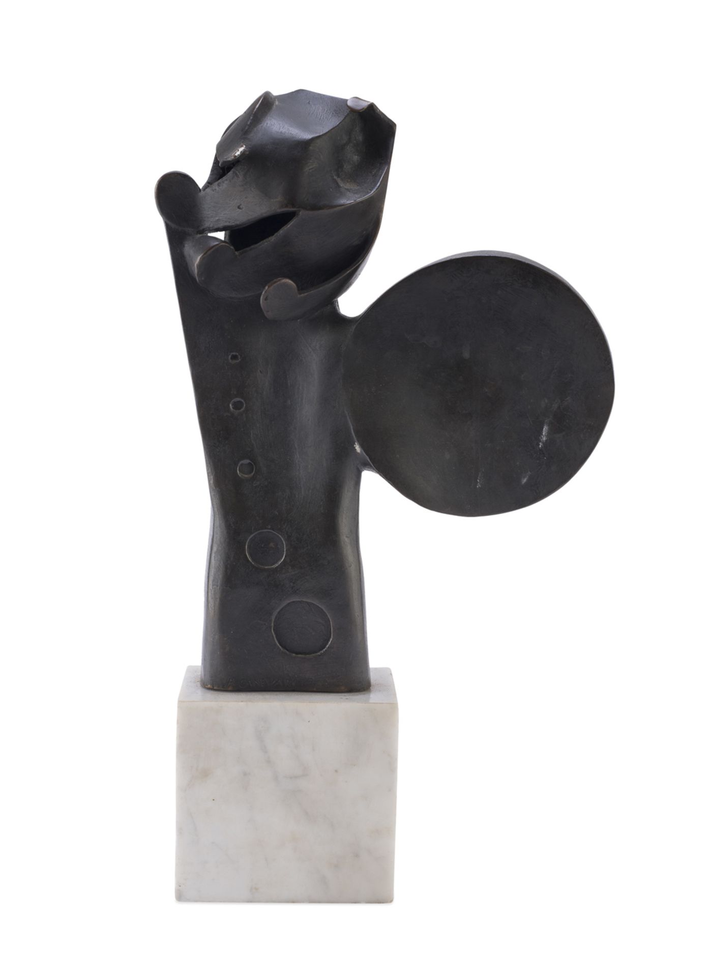 BRONZE SCULPTURE BY ANGELO CANEVARI (1930-2014) - Image 2 of 3