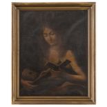 OIL PAINTING MARY MAGDALENE OF THE 18TH CENTURY