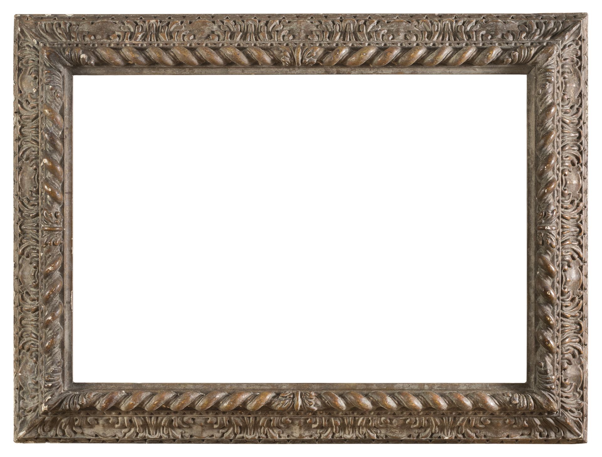 CARVED FRAME IN GILTWOOD 19TH CENTURY