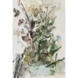 WATERCOLOR OF FLOWERS BY SERGIO SCATIZZI
