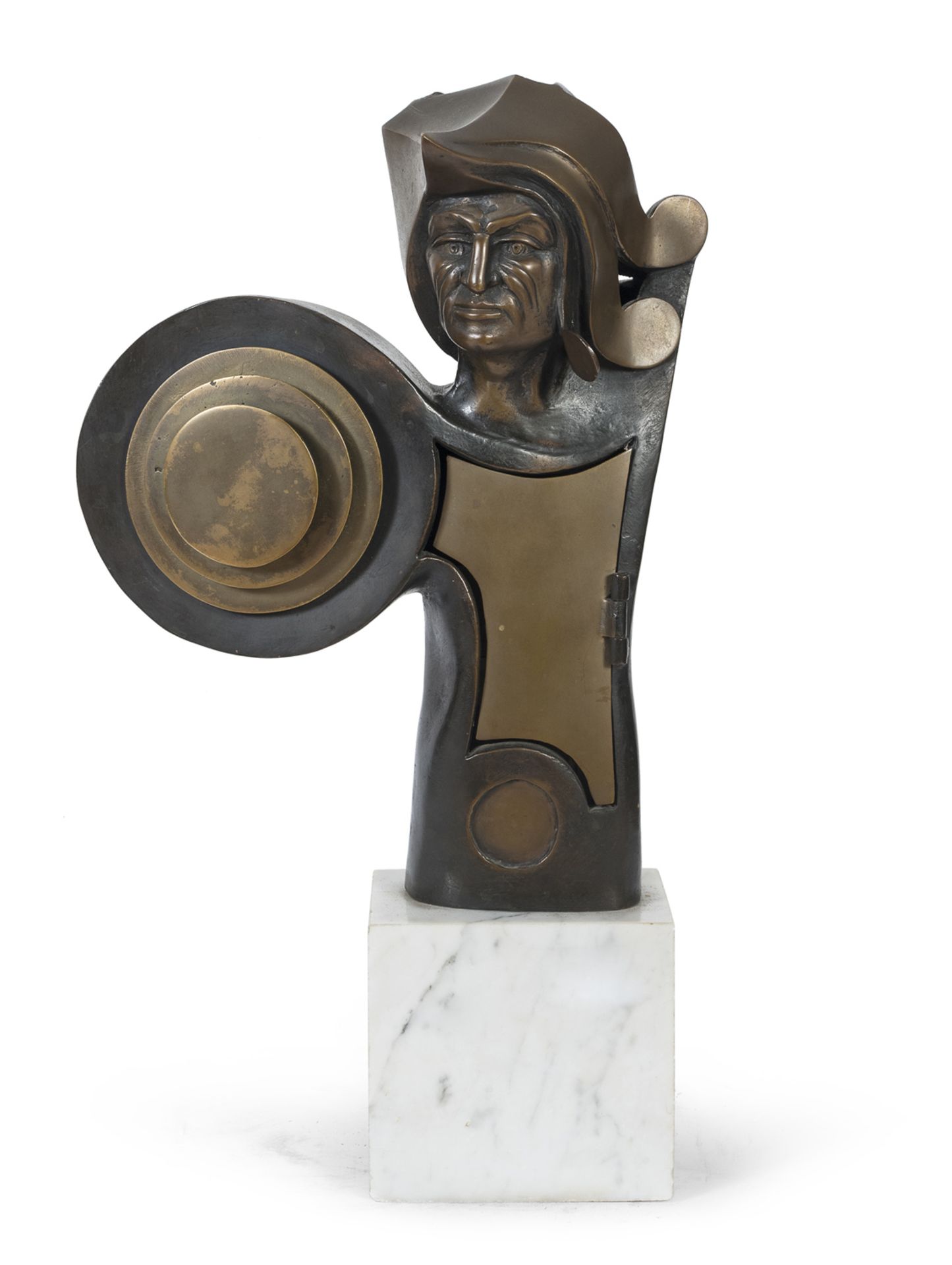 BRONZE SCULPTURE BY ANGELO CANEVARI (1930-2014)