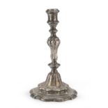 SILVER CANDLESTICK ADOLPHE FREMONT FRANCE 19TH CENTURY