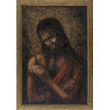 OIL PAINTING OF CHRIST BY SPANISH PAINTER 20TH CENTURY