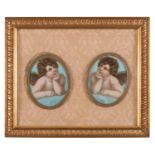 PAIR OF CHERUBINI MINIATURES