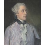 PASTEL PORTRAIT OF 18TH CENTURY GENTLEMAN 20TH CENTURY