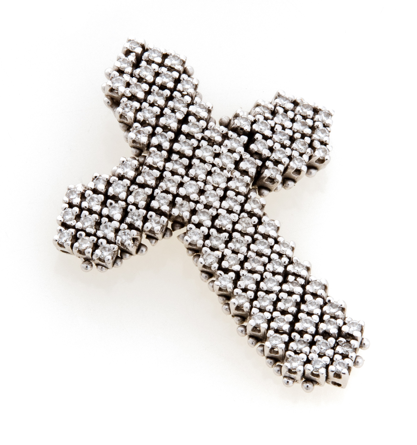 CROSS PENDANT WITH DIAMONDS