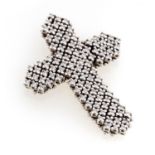 CROSS PENDANT WITH DIAMONDS