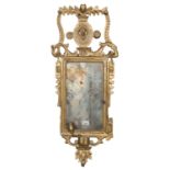 REMAINS OF MIRROR IN GILTWOOD 18TH CENTURY