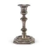 CANDLESTICK IN SILVER RICCI & C. ALESSANDRIA 1944/1968