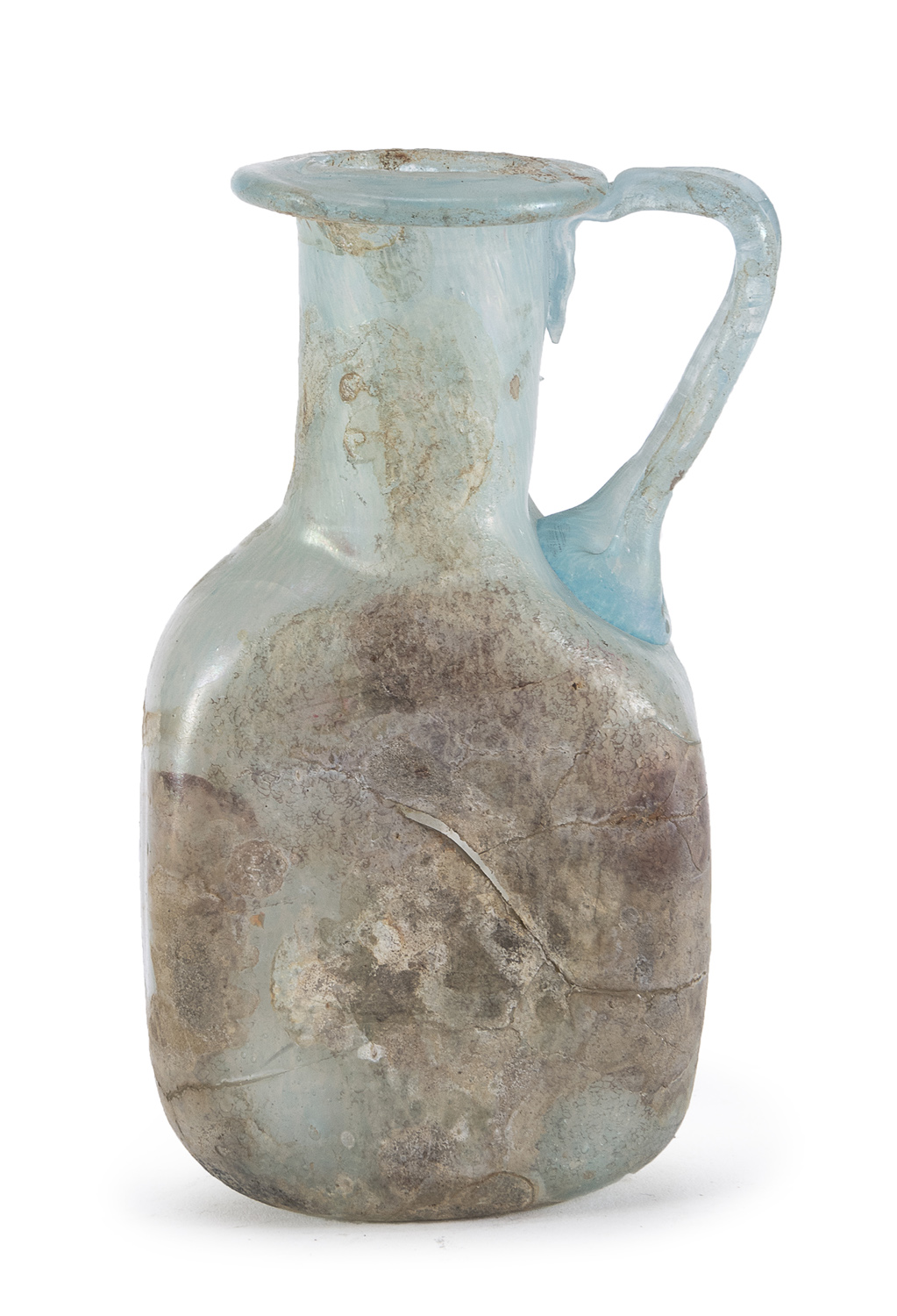 GLASS FLASK 1st-3rd CENTURY BC