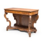 CONSOLE IN WALNUT 19TH CENTURY