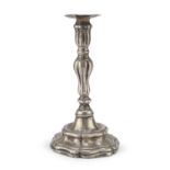 SILVER CANDLESTICK ADOLPHE FREMONT FRANCE 19TH CENTURY