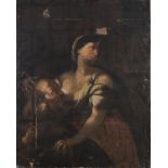 OIL PAINTING OF THE ROMAN CHARITY 17TH CENTURY