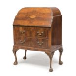 SMALL ENGLISH MAHOGANY DROP LEAF CHEST OF DRAWERS EDWARDIAN PERIOD