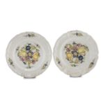 PAIR OF CERAMIC PLATES BASSANO 20TH CENTURY