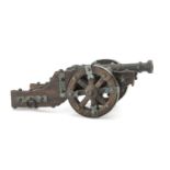 IRON CANNON MODEL 19TH CENTURY