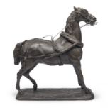 BRONZE HORSE SCULPTURE BY PAUL GAYRARD