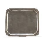 SILVER TRAY EARLY 20TH CENTURY