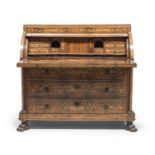 ROLLER FLAP CHEST IN CHERRY HOLLAND 18TH CENTURY
