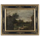 OIL LANDSCAPE 18TH CENTURY