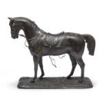 BRONZE HORSE SCULPTURE BY ARTHUR WAAGEN