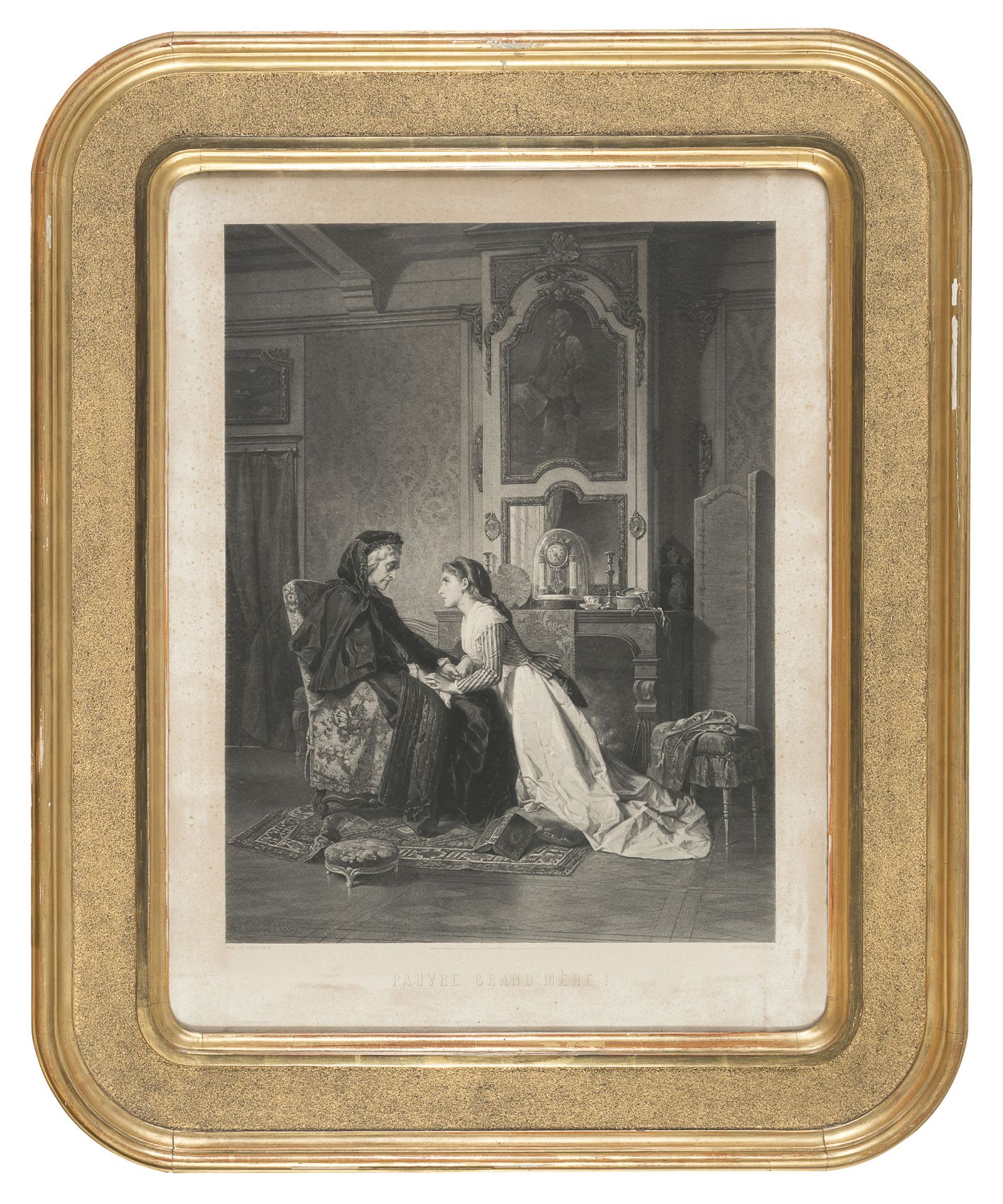 PAIR OF FRENCH ETCHINGS 19TH CENTURY