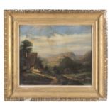 OIL PAINTING OF A LANDSCAPE BY RAOUL DE CROY