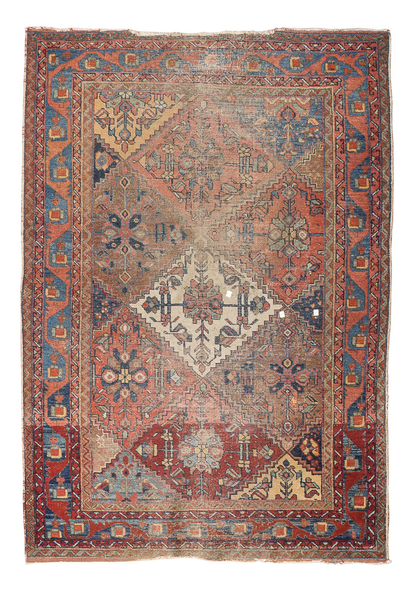 BAKHTIARI CARPET 19TH CENTURY