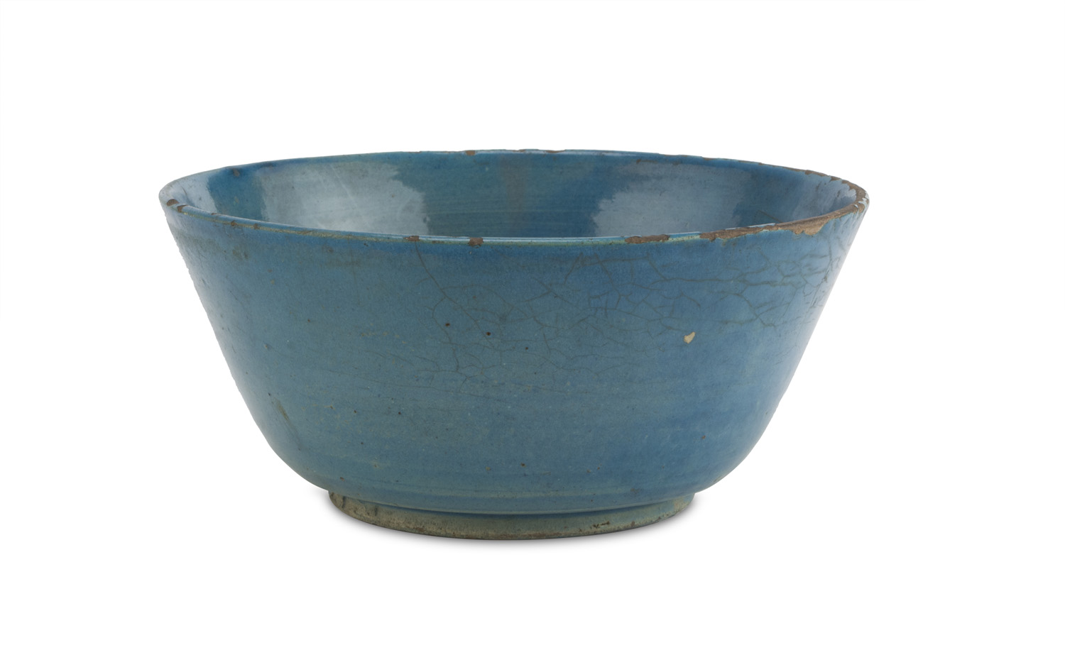 A PERSIAN CERAMIC BOWL 14TH-16TH CENTURY.