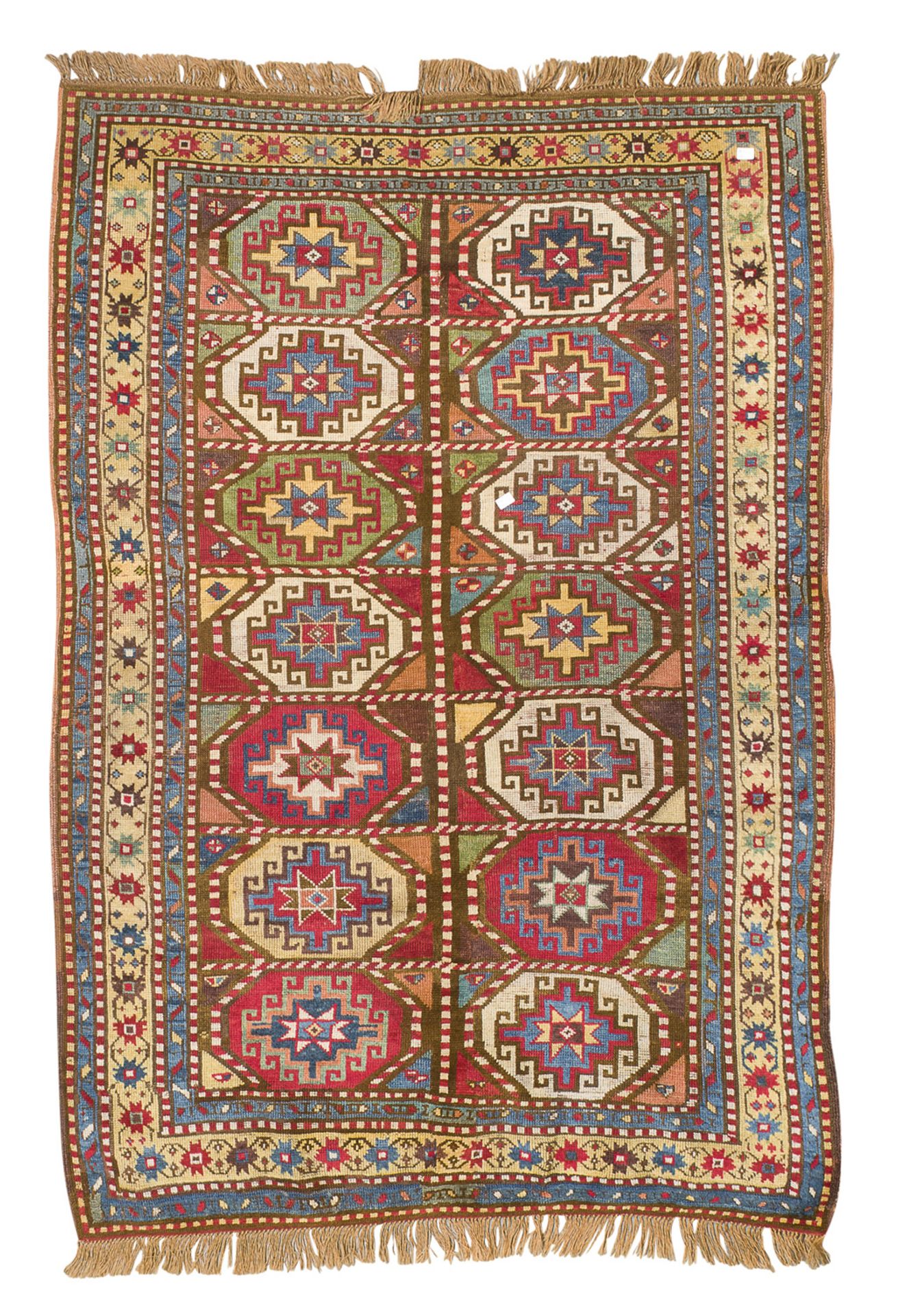 KAZAK RUG LATE 19TH CENTURY