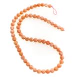 PINK CORAL NECKLACE