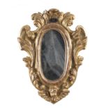 SMALL GILTWOOD MIRROR NORTHERN ITALY 18TH CENTURY