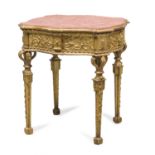 COFFEE TABLE IN GILTWOOD VENICE 18th CENTURY