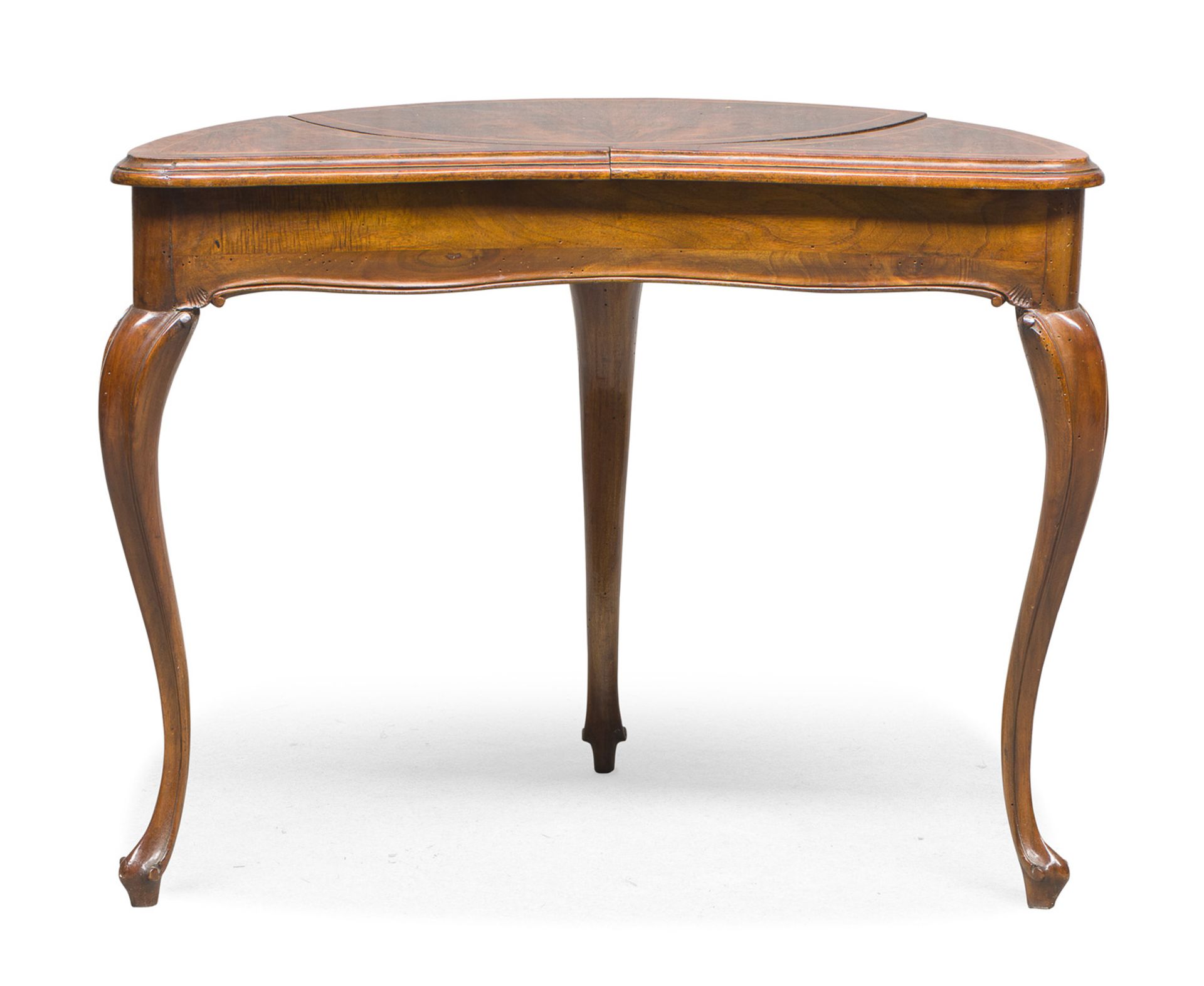 BEAN-SHAPED DRESSING TABLE VENETIAN STYLE LATE 19TH CENTURY