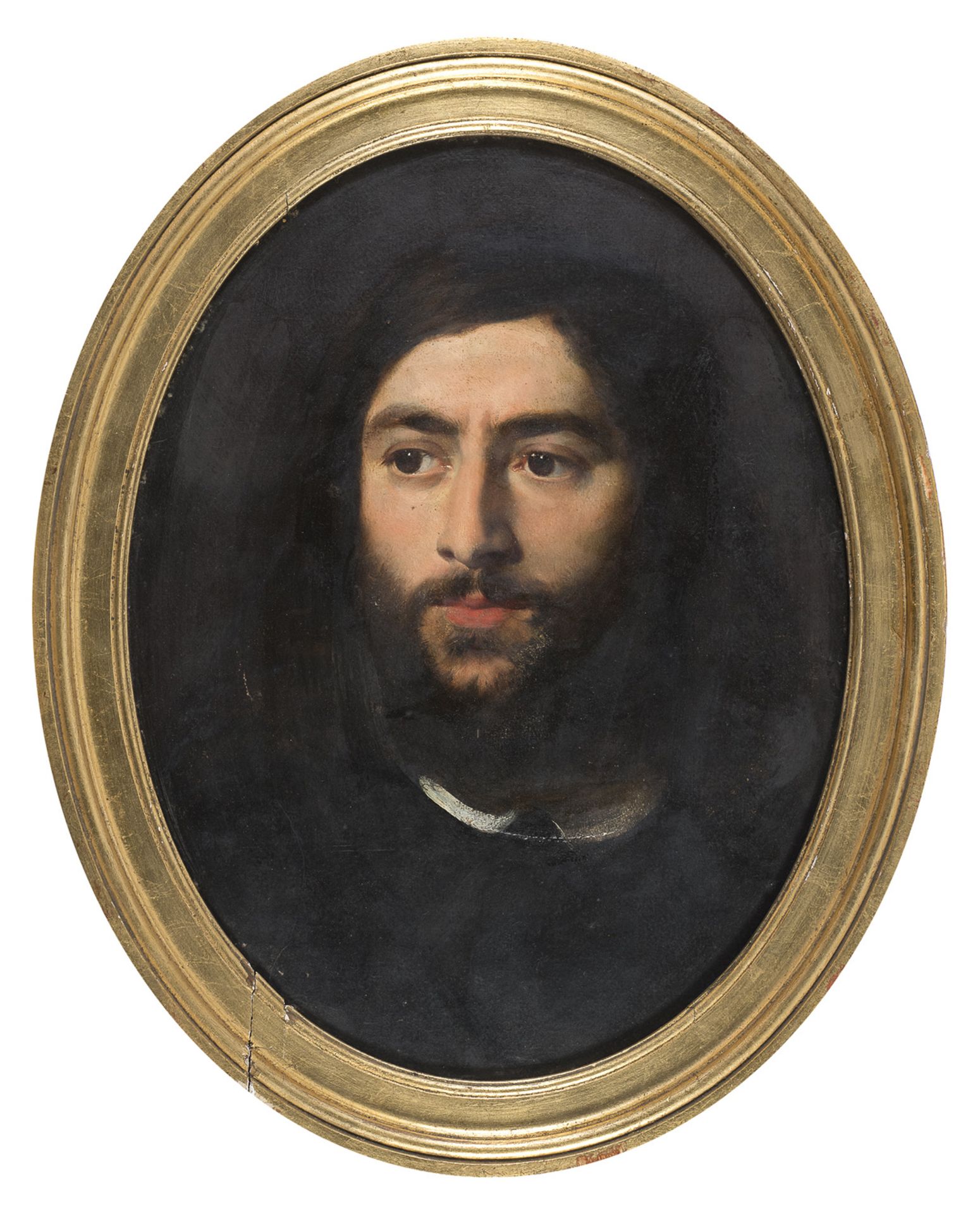 MALE OIL PORTRAIT 19TH CENTURY