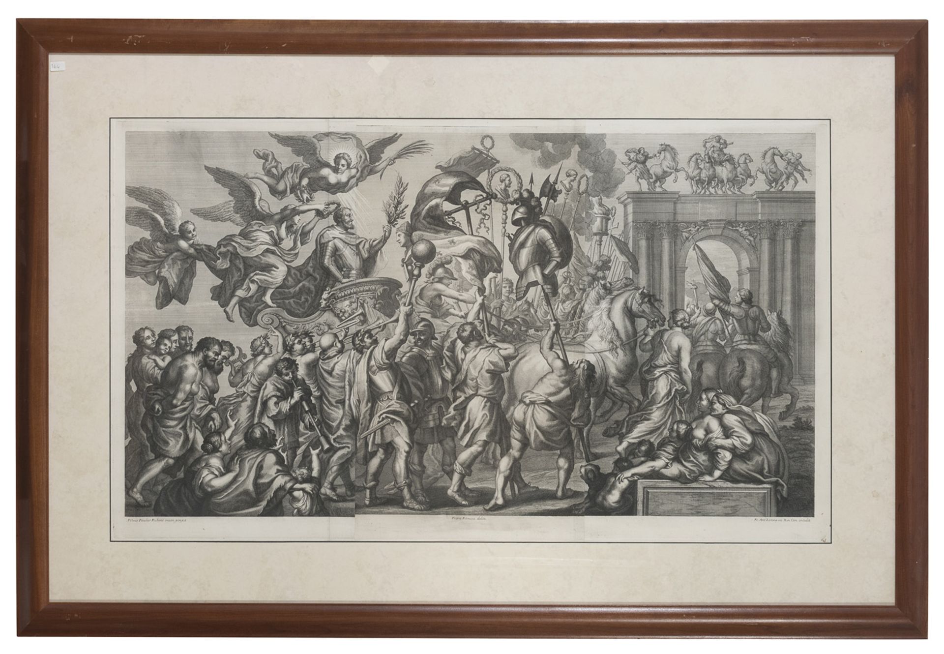 PAIR OF ENGRAVINGS BY FRANCESCO PETRUCCI (1660-1719)