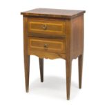 BEDSIDE TABLE IN WALNUT 19TH CENTURY